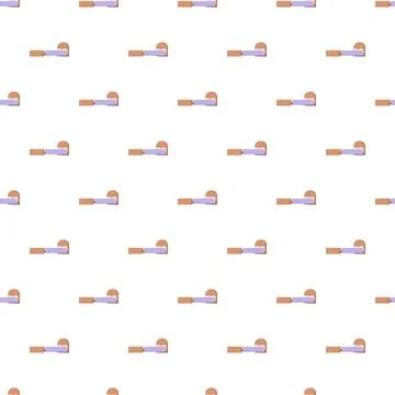 Bed icon repeating pattern for seamless background イラスト素材