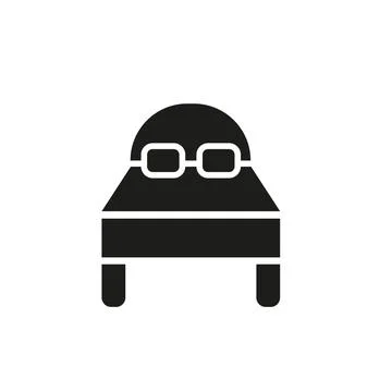 Bed icon vector design templates simple and modern Stock Illustration