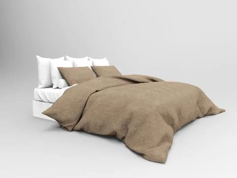 Bed Stock Illustration