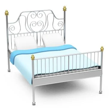 The bed Stock Illustration