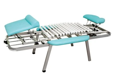 Bed for massage Stock Photos