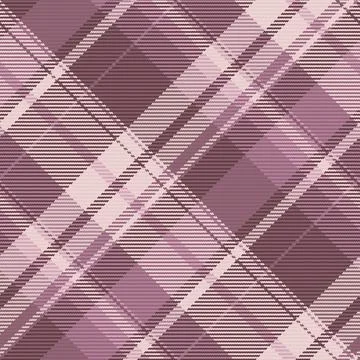 Bed pattern vector seamless, aesthetic plaid textile background. Pajamas te.. Stock Illustration