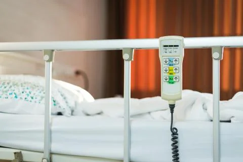 Bed remote control Stock Photos