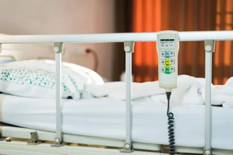 Bed remote control Stock Photos