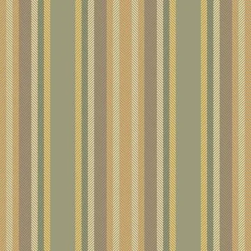 Bed seamless vector pattern, fold fabric lines background. Real vertical te.. Stock Illustration