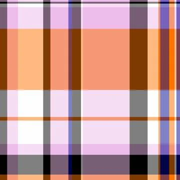 Bed vector seamless plaid, chequered tartan texture fabric. Greeting backgr.. Stock Illustration