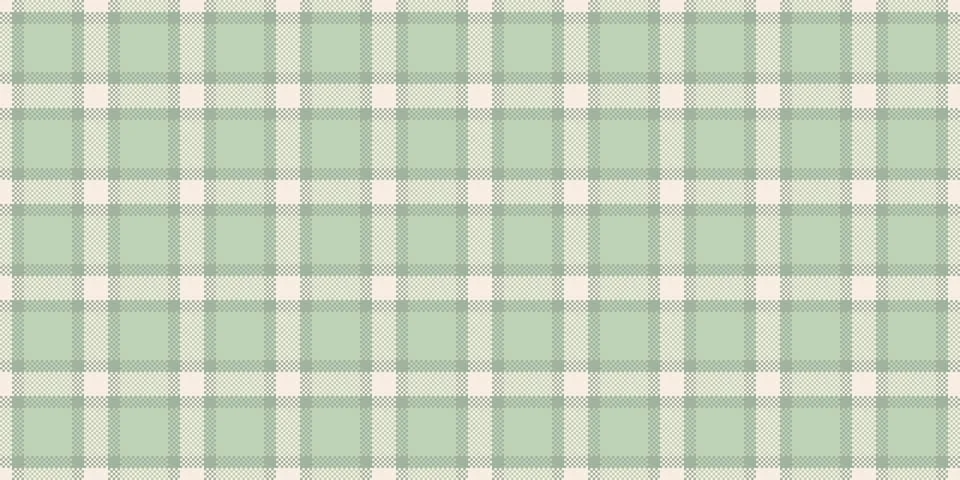 Bed vector textile check, blanket tartan background texture. 40s plaid fabr.. Stock Illustration