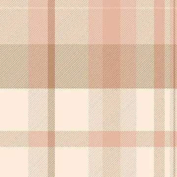 Bed vector texture textile, furry pattern check seamless. Silky plaid backg.. Stock Illustration