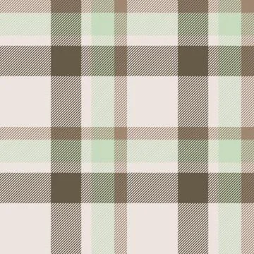 Bedding texture vector plaid, thin tartan textile pattern. 40s fabric seaml.. Stockillustratie