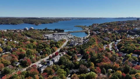 Bedford Basin Stock Footage 342335827