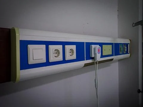 Bedhead Unit (BHU) or Bed Head Panel Foto stock