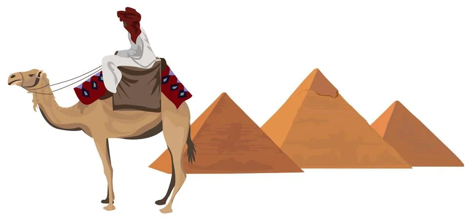 Bedouin Illustrazione stock