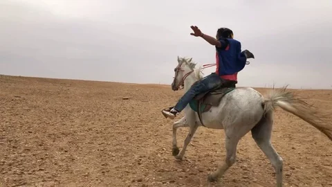 Bedouin Tents by Pyramids Video stock 118992976