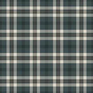 Bedroom check vector textile, large fabric seamless background. Rest textur.. Stock Illustration