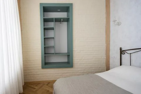 Bedroom design Stock Photos