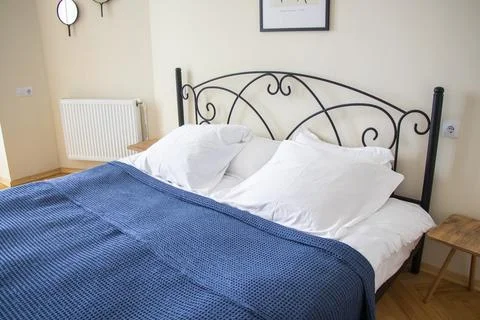 Bedroom design Stock Photos