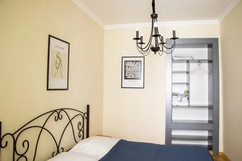 Bedroom design Stock Photos