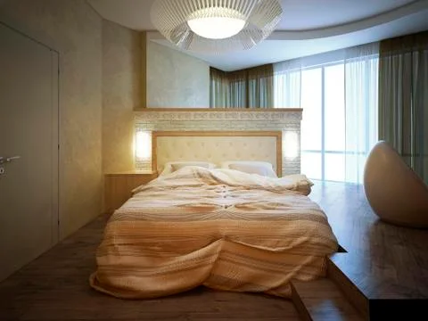 Bedroom-garde Stock Illustration