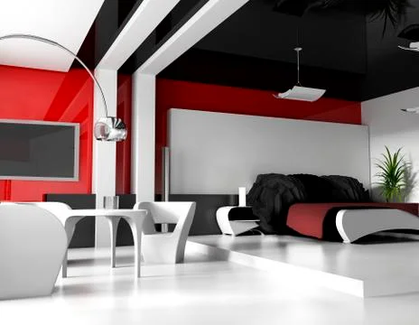 Bedroom Stock Illustration