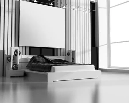 Bedroom Stock Illustration