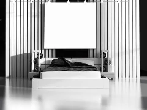 Bedroom Stock Illustration