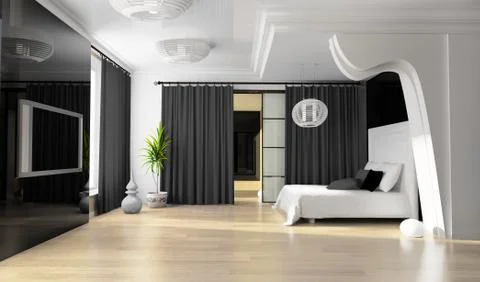 Bedroom Stock Illustration