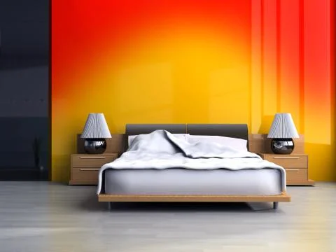 Bedroom Stock Illustration