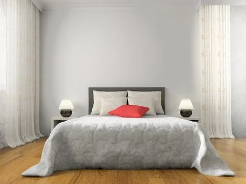 Bedroom Stock Illustration