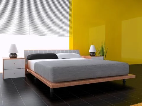Bedroom Stock Illustration