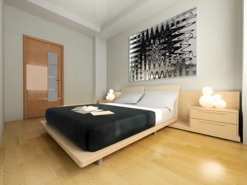 Bedroom Stock Illustration
