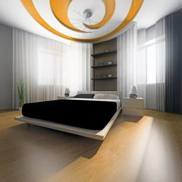 Bedroom Stock Illustration