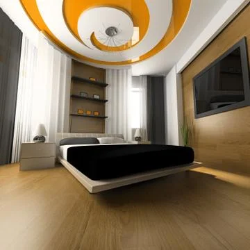 Bedroom Stock Illustration