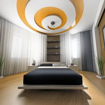 Bedroom Stock Illustration