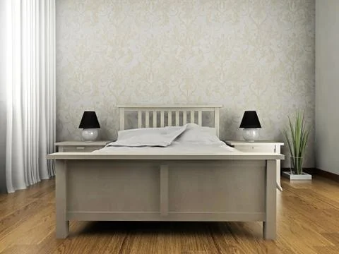 Bedroom Stock Illustration