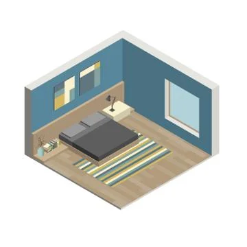 Bedroom Stock Illustration
