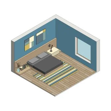 Bedroom Ilustración de archivo