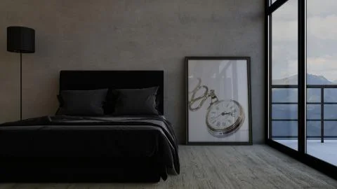 Bedroom Stock Illustration