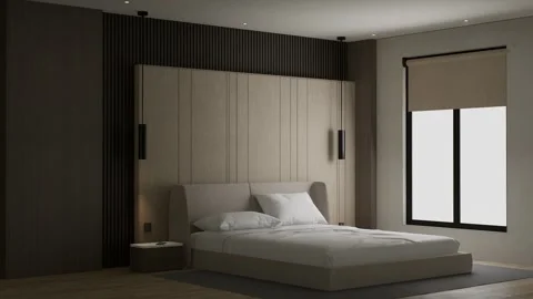 Bedroom Illustration Design Stock Footage 278635129