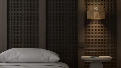 Bedroom Illustration Design Stock Illustration