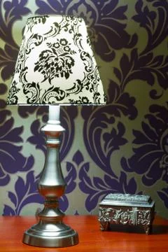 Bedroom interior decor Stock Photos