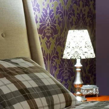 Bedroom interior design Stock Photos