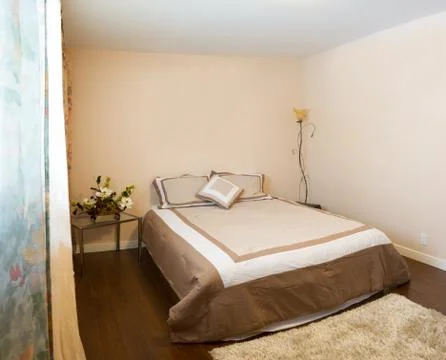 Bedroom interior design Stock Photos
