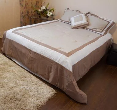 Bedroom interior design Stock Photos