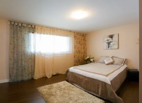 Bedroom interior design Stock Photos