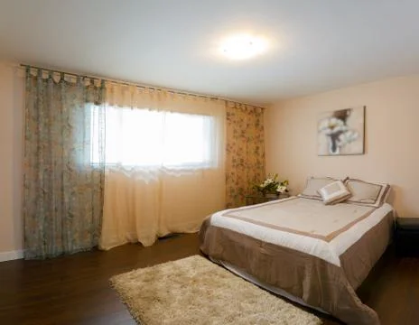 Bedroom interior design Stock Photos