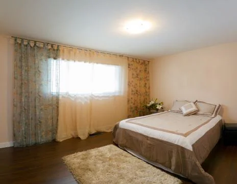 Bedroom interior design Stock Photos