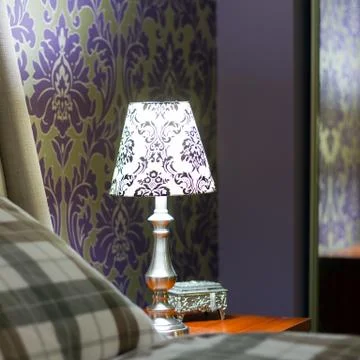 Bedroom interior design Stock Photos