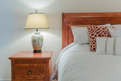 Bedroom interior design Stock Photos