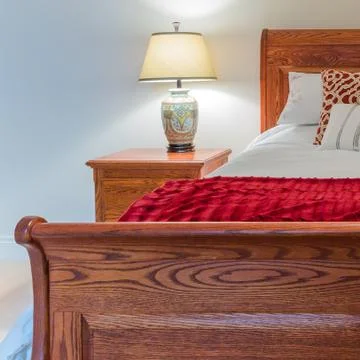 Bedroom interior design Stock Photos