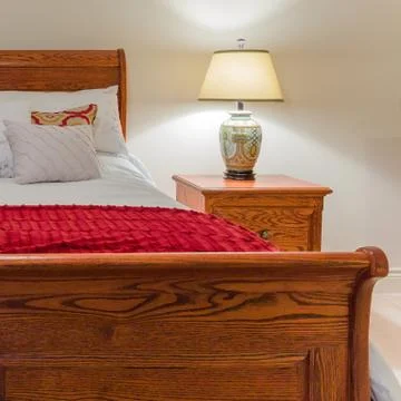 Bedroom interior design Stock Photos